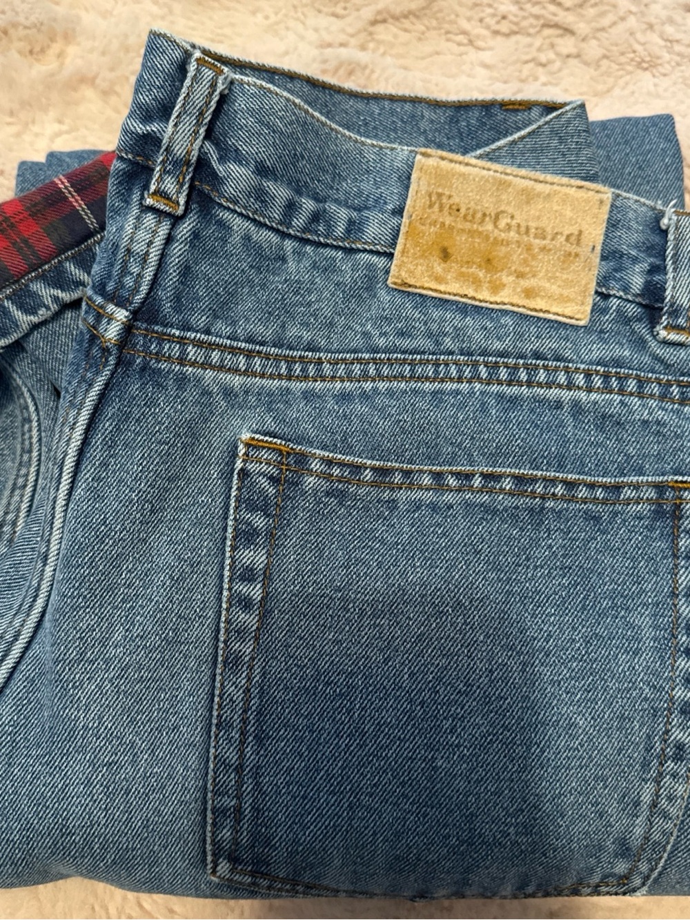 Vintage wear guard lined jeans size 34/34